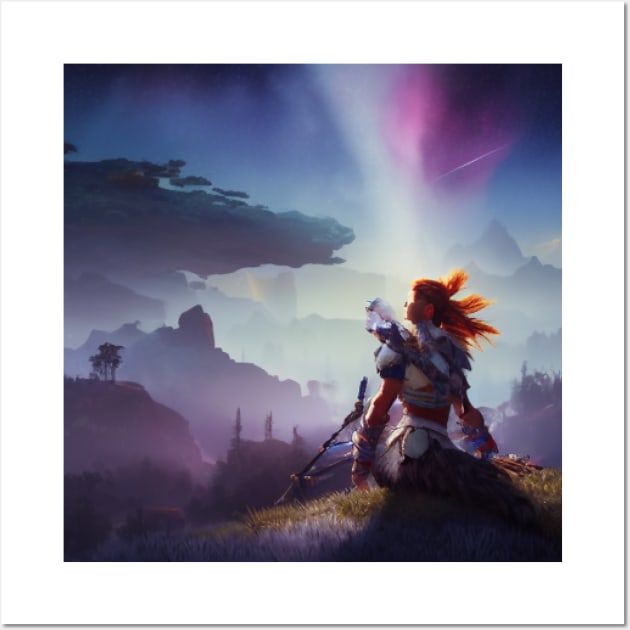 Horizon Zero Dawn 004 Wall Art by Beastlykitty